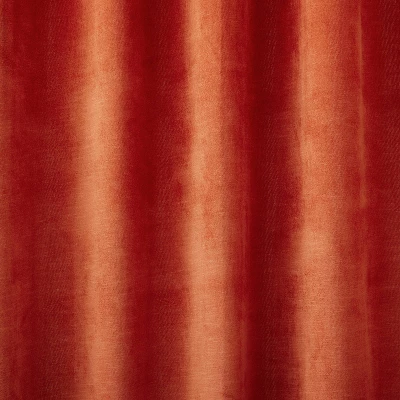 1pc Light Filtering Velvet Macrame Trim Window Curtain Panel Burnt Orange - Opalhouse™ Designed With Jungalow™ - Image 3