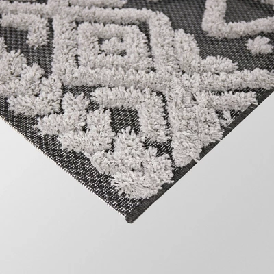 Outdoor Rug Global Charcoal - Opalhouse⢠- Image 3